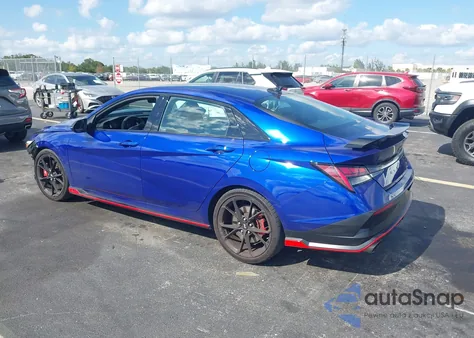 2025 Hyundai Elantra N z USA, uszkodzony, nr VIN KMHLW4DK0SU026507